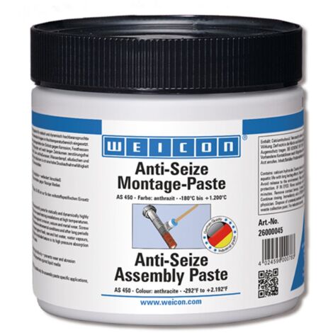 Weicon Pasta Antigripaje Antracita 120 g Alta Resistencia (1/2)