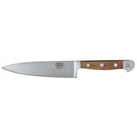 Güde Alpha Cuchillo de chef madera 16 cm acero inoxidable (1/4)