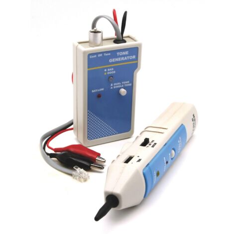 DETECTOR DE CABLES CON GENERADOR DE TONOS