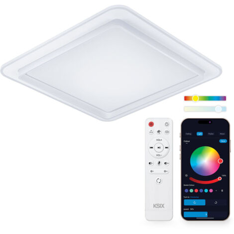 Plafón LED KSIX Celeste (3000k - 6500k) (1/5)
