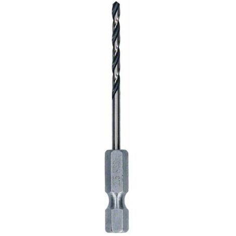Broca para metal HSS PointTeQ, Hex (2.5 mm) BOSCH 2608577518