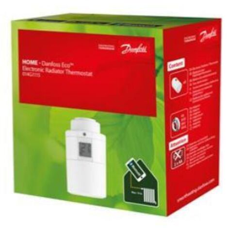 ¿CABEZAL TERMOSTÁTICO INALÁMBRICO ECO DE DANFOSS? 014G1115 ELECTRÓNICA 1 PZA(S)