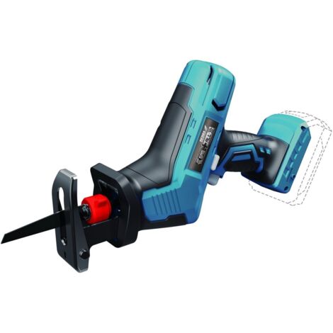 Sierra de sable DEDRA Mini 18V: corte de precisión en madera y metal (1/5)