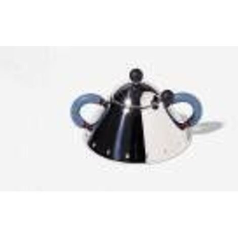 4world Alessi 9097 Azucarero Azul Claro en Acero Inoxidable (1/2)