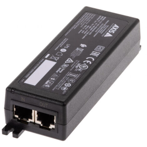 Axis 30W Midspan inyector de corriente negro (1/2)