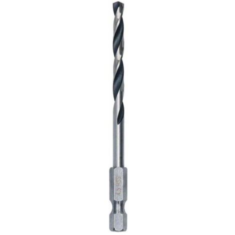 Broca para metal HSS PointTeQ, Hex (4.5 mm)  BOSCH 2608577525