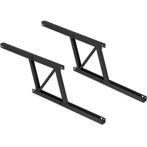 Emuca Mecanismos de Elevación Negro Satinado 39 cm