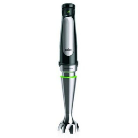 BRAUN HOGAR BATIDORA VARILLA MQ7000X 1000W NEGRO PIE INOX