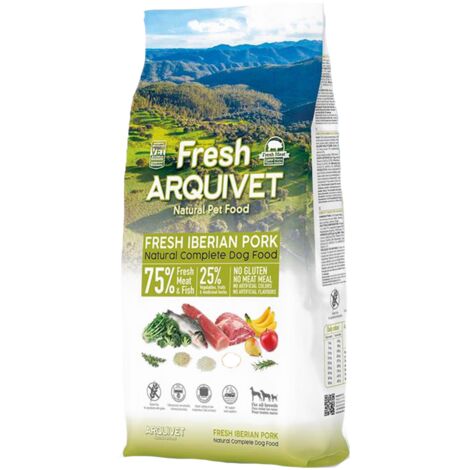 Arquivet Perro fresco semihúmedo de pescado/cerdo 10 kg