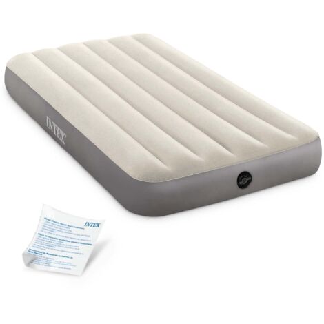 Intex 64101 Colchón Hinchable Beige 1 Plaza Confort