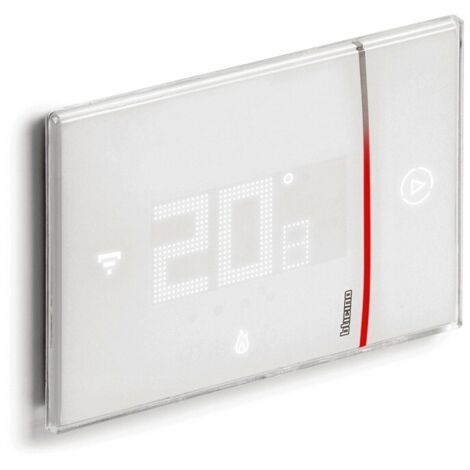 Termostato conectado Bticino Smarther2 blanco con Netatmo