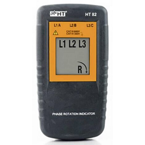 HT Instruments HT82 Indicador de campo giratorio negro 600 V