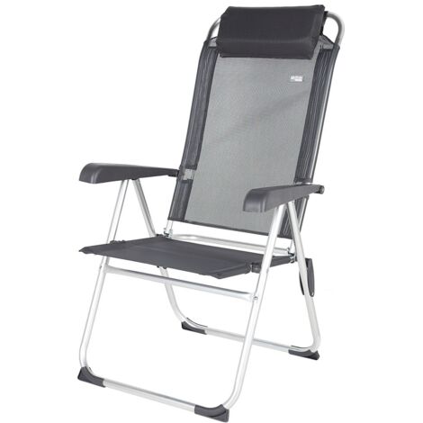 Silla Camping Reclinable Alu-58X65X103Cm-Textileno