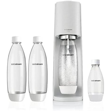 SodaStream Soda Maker Terra Megapack QC white incl 3 bottles (2270213)