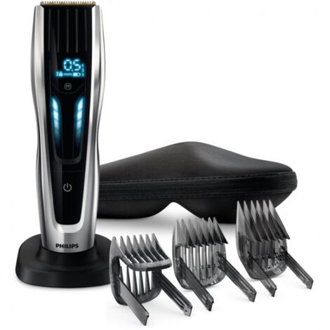 Cortadora de cabello Series 9000 negra y plateada HC9450/20 Philips