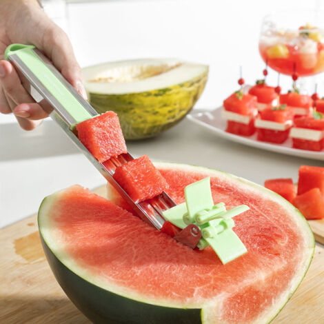 Northix Cutmil Cortador de Sandía Verde Ergonómico (1/5)