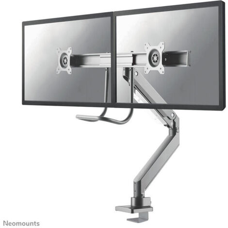Neomounts NM-D775DXSILVER soporte de escritorio plata para doble pantalla (1/4)