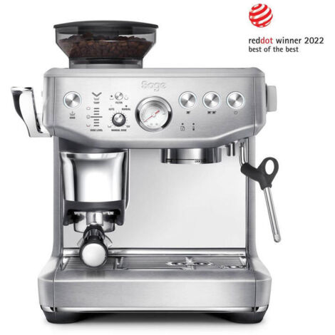 Sage Barista Express Impress Inox Expresso Avec Tamper Assisté & Broyeur Intégré - Sage (1/4)