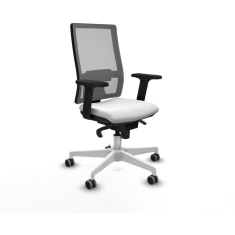 Piqueras y Crespo Horna Silla de oficina blanca confortable (1/3)