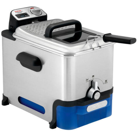 Tefal FR804015 Freidora Semi Pro 3.5L Gris