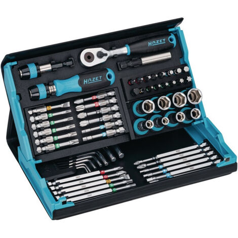 Surtido de puntas de smartcase 2200SC-32 59 piezas encendidas/ph/pzd/tx/tx con anidación/hexágono. Hazet