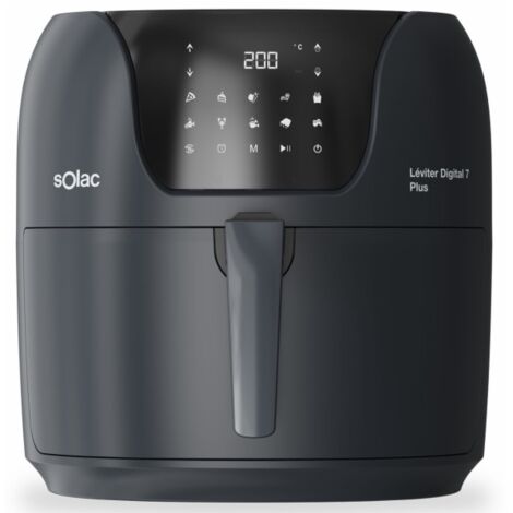 Solac FA1800D Freidora de Aire Negra 7,4 L 1800 W (1/3)