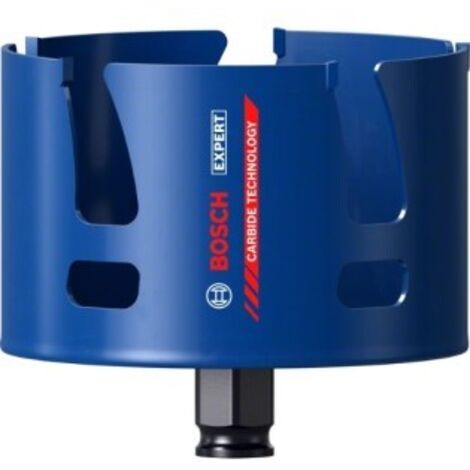 Sierra de corona expert construction material de 102 x 60 mm para taladros de impacto rotativos