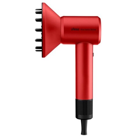 Ufesa PRO IONIC-SHINE secador de pelo rojo potente (1/5)