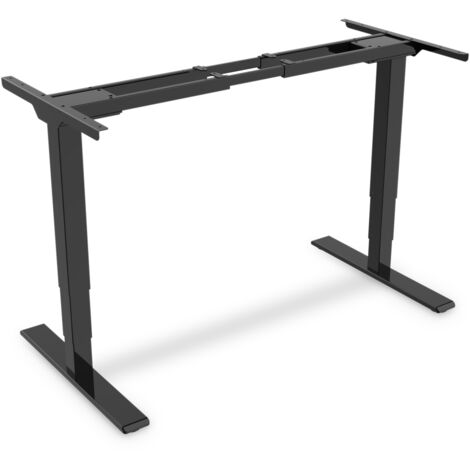 Digitus Bastidor de mesa eléctrico de altura regulable, motor doble, 3 niveles, negro (1/5)