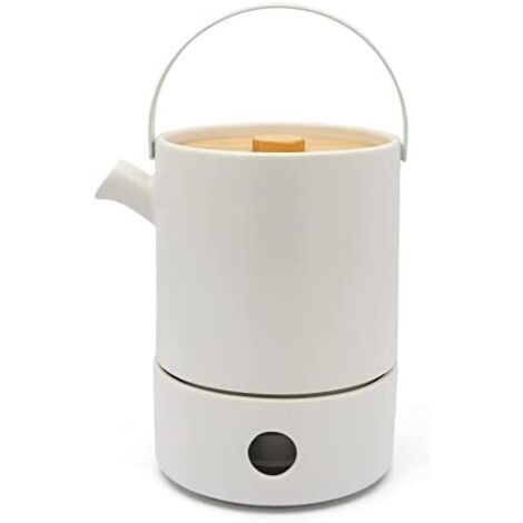 Bredemeijer Umea Juego de té, Loza Cerámica, Blanco, 1200ml (1/5)