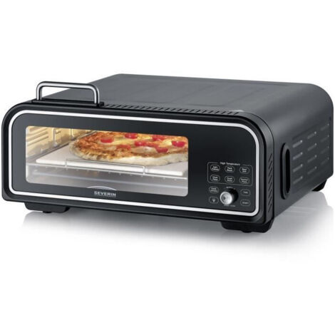 Severin PG 8575 Horno para Pizza Negro Potente 2000W (1/5)