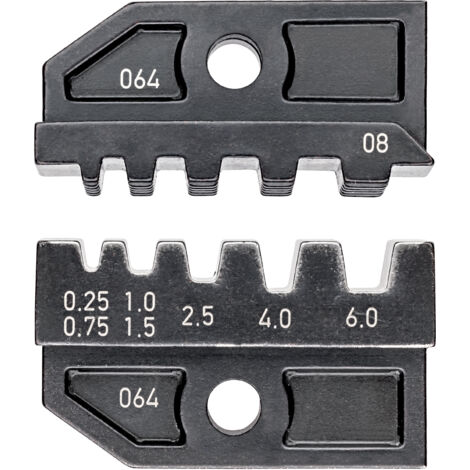 KNIPEX 97 49 08 Mordaza intercambiable para punteras huecas aisladas y no aisladas