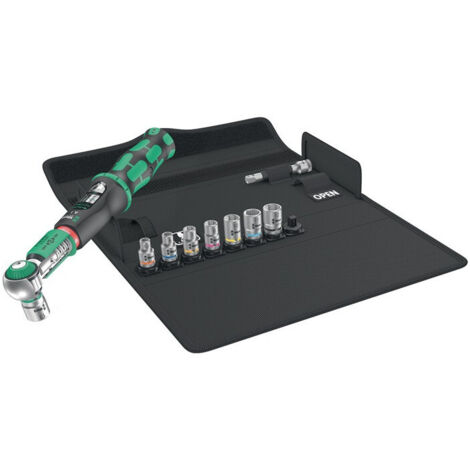 Juego de llaves dinamométricas Safe-Torque 23 piezas 2-12 Nm 1/4 pulgada 6KT WERA (1/5)