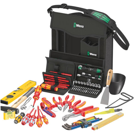 Wera 05134025001 Kit de herramientas negro para electricista