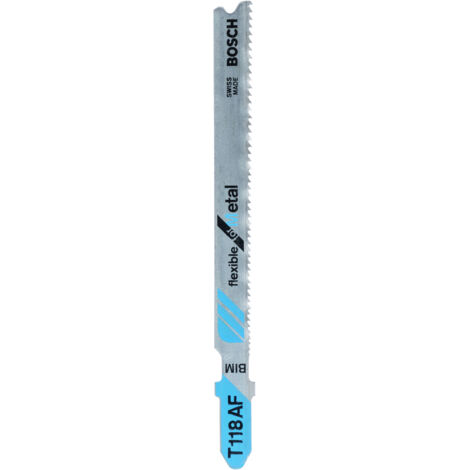 Bosch 2609256733 Hoja de sierra de calar bimetálica, T 118 AF set 2 uds (1/4)