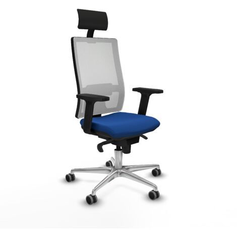 Silla piqueras y crespo Horna negro reposabrazos ajustables respaldo alto (1/5)