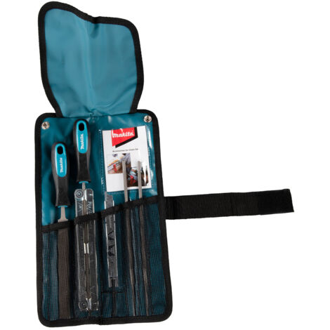 Makita Afilador de Motosierras D-72198, herramienta profesional para mantenimiento de cadenas, alta precisión, diseño compacto, compatibilidad con múltiples dispositivos. (1/5)