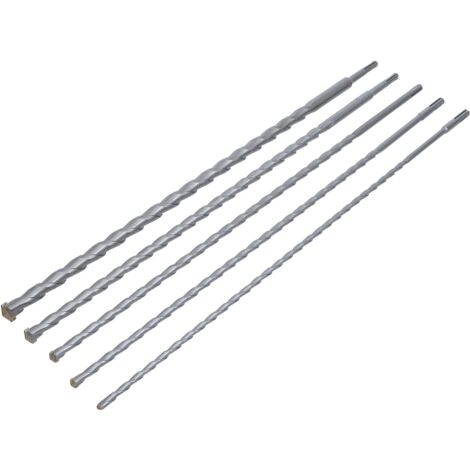 Juego de brocas para taladro percutor mandril SDS 8 - 20 mm 5 piezas