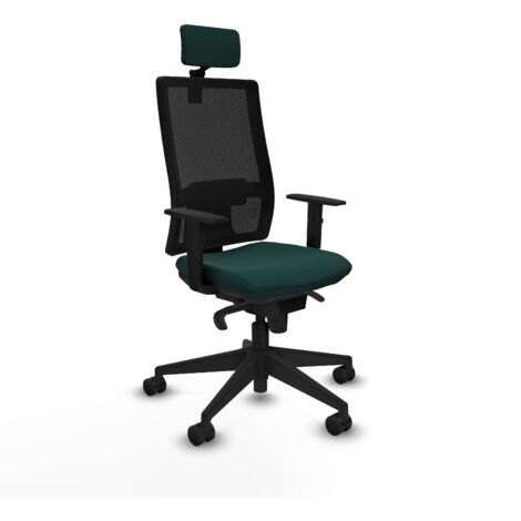 Silla de oficina piqueras y crespo Horna negro espuma inyectada (1/5)