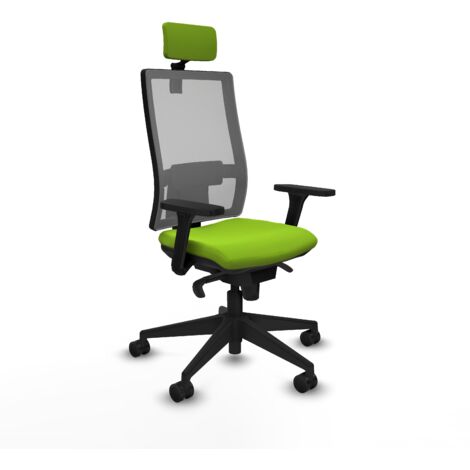 Silla de oficina piqueras y crespo Horna negro espuma inyectada (1/5)