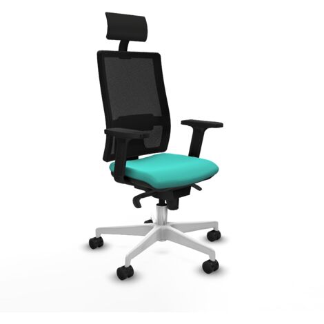 Silla de oficina piqueras y crespo Horna negro espuma inyectada (1/5)