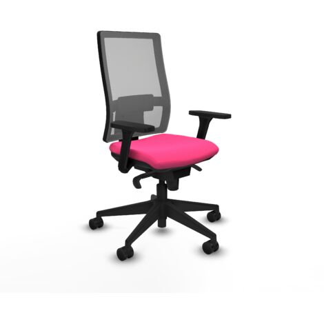 Silla de Oficina piqueras y crespo Horna negro soporte lumbar ajustable (1/5)