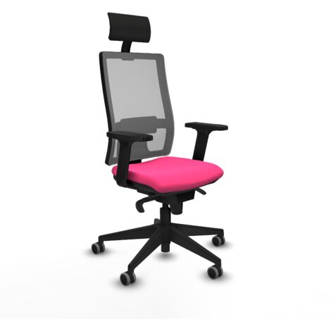 Silla piqueras y crespo Horna negro reposabrazos ajustables soporte lumbar (1/5)