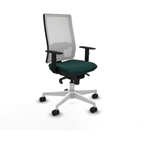 Silla de oficina piqueras y crespo Horna blanco malla confort (1/5)