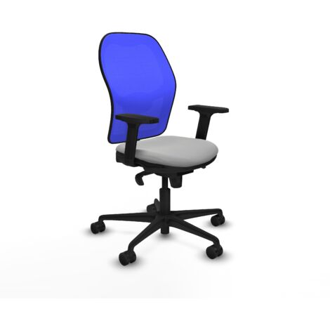 Silla ergonómica piqueras y crespo Jorquera azul espuma alta densidad (1/5)