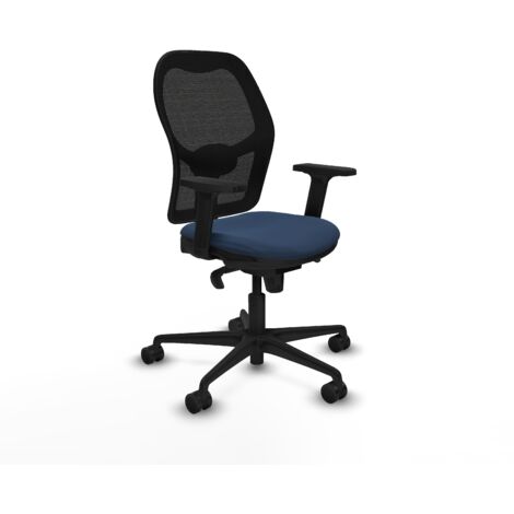 Silla de oficina piqueras y crespo Jorquera negro espuma inyectada (1/5)