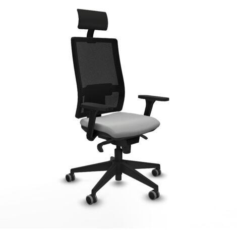 Silla de oficina piqueras y crespo Horna reposabrazos ajustables soporte lumbar (1/5)