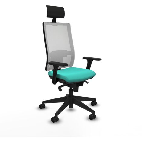 Silla ergonómica piqueras y crespo Horna negro espuma de alta calidad (1/5)