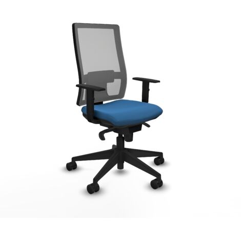 Silla ergonómica piqueras y crespo Hornas negro espuma cómoda (1/5)