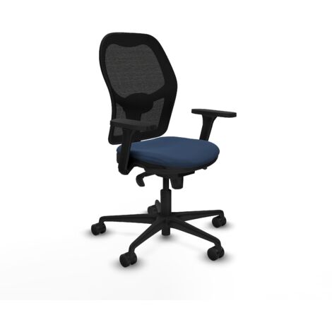 Silla de oficina piqueras y crespo Jorquera negro similpiel (1/5)
